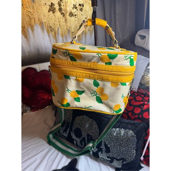 Y2k super rare vintage juicy couture fruit lemon cooler bag box lunch carrier - Picture 8 of 15